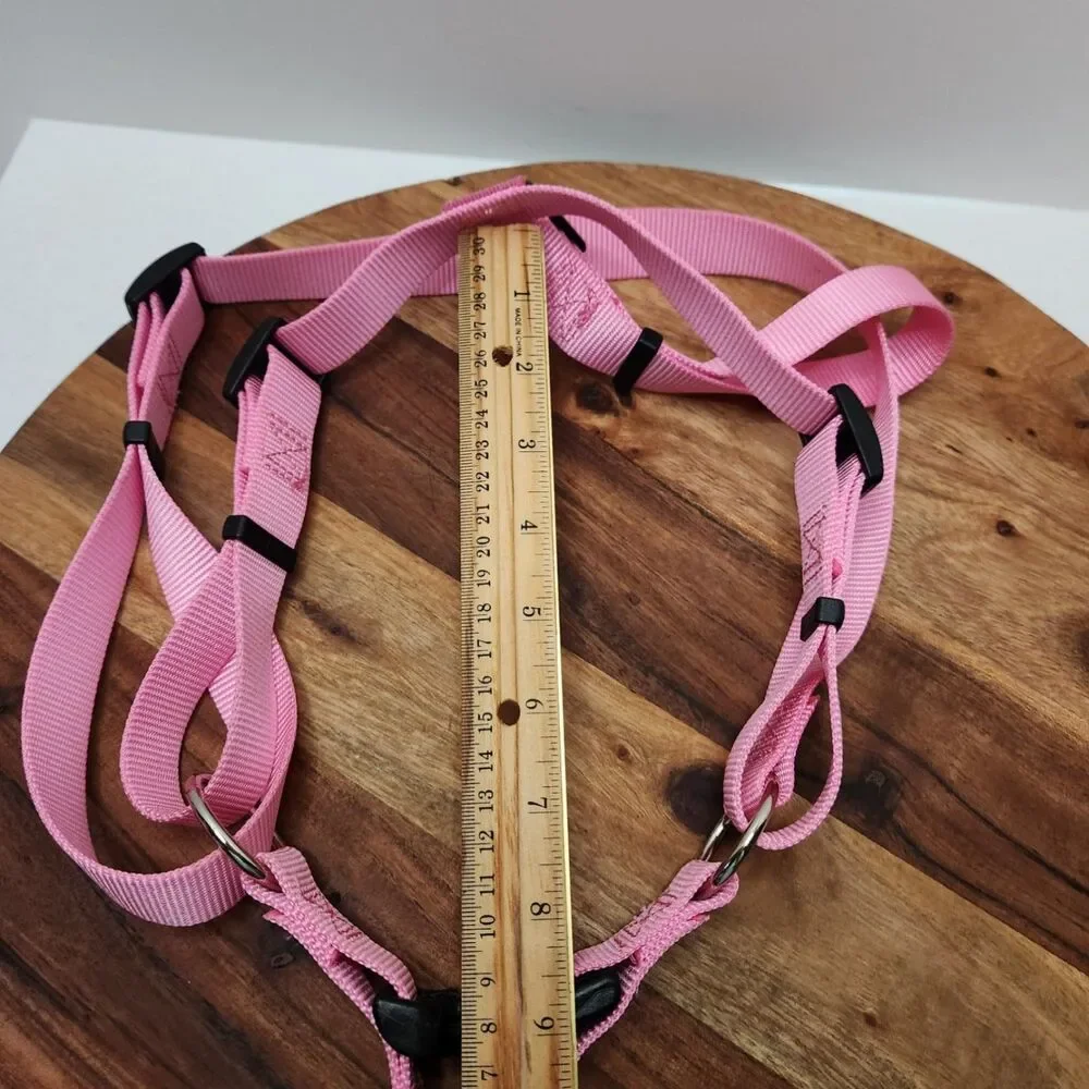 Coastal Dog Harness – Light Pink, Size Large, Adjustable Fit